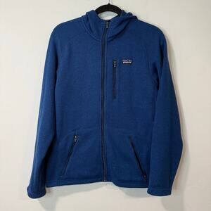Patagonia Men's Better Sweater Jacket Hoody Fleece Full Zip Blue Small